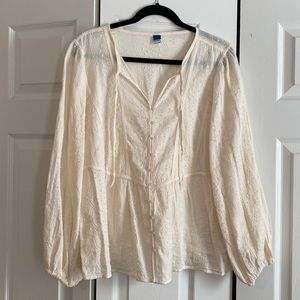 Old Navy Eyelet Blouse